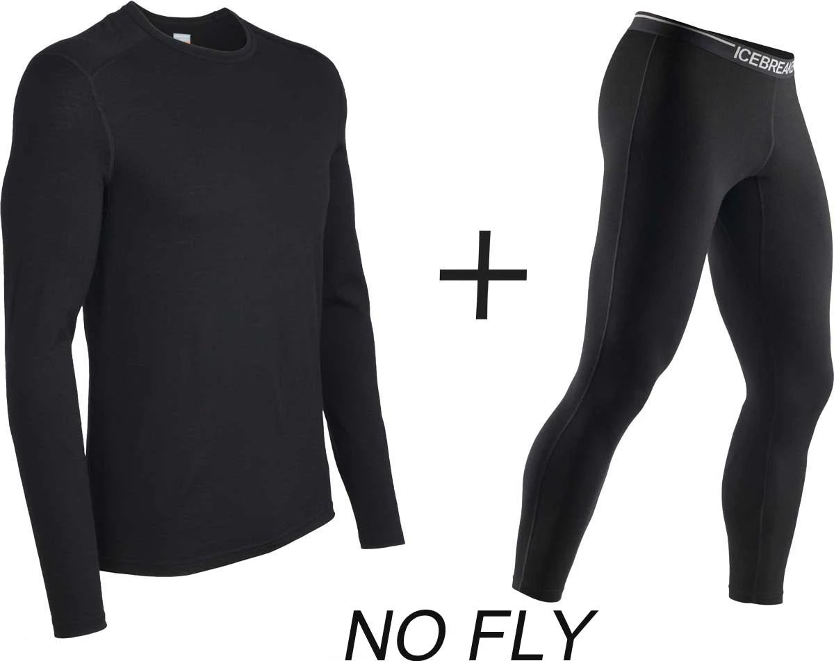 Men's Icebreaker Merino 200 Oasis Crew Base Layer COMBO - Image 5