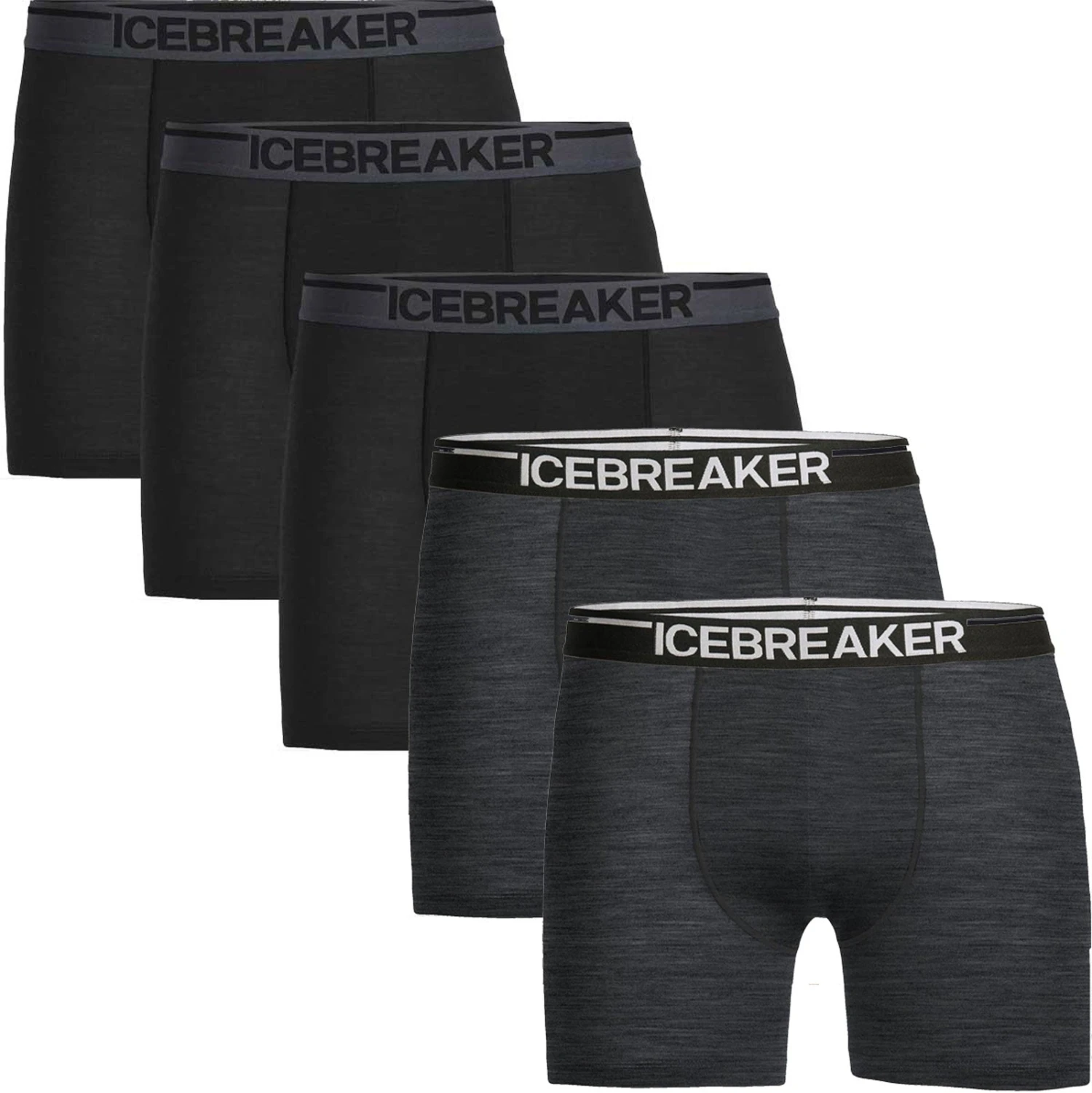 Men's Icebreaker "Anatomica" Boxer Briefs MULTI PACK {IC-103029-MULTI} - Image 2