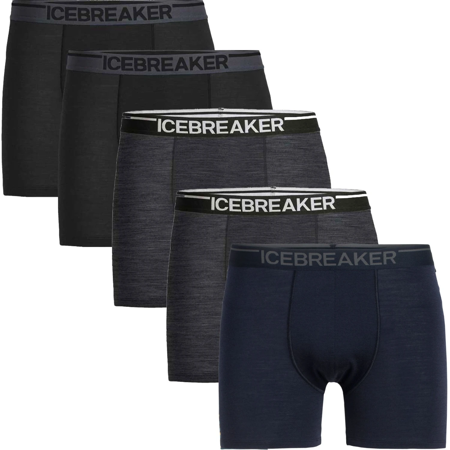 Men's Icebreaker "Anatomica" Boxer Briefs MULTI PACK {IC-103029-MULTI} - Image 4
