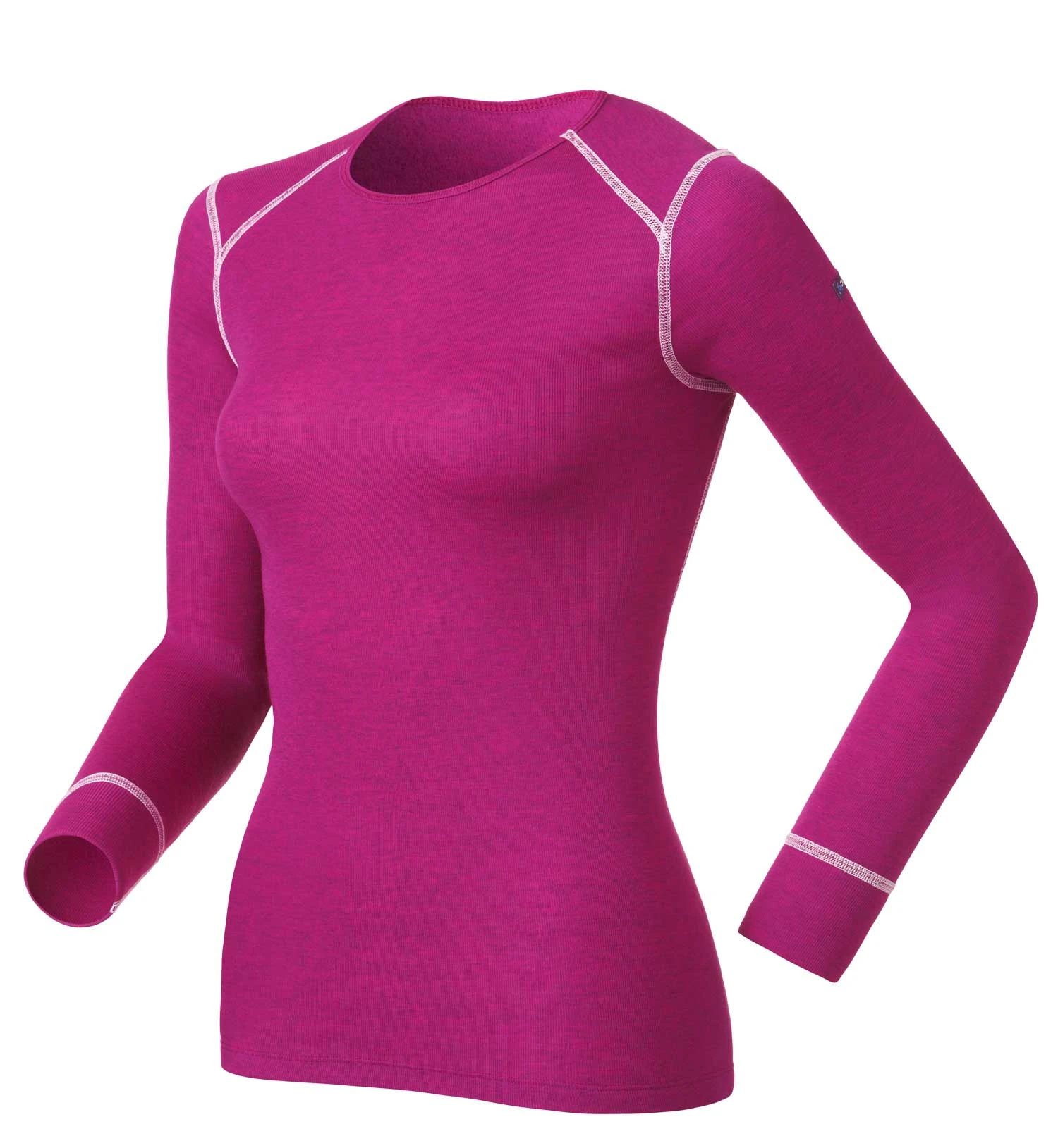 ODLO Women's Active Warm Eco Long Sleeve Crew Neck Base Layer {O-159101} - Image 2