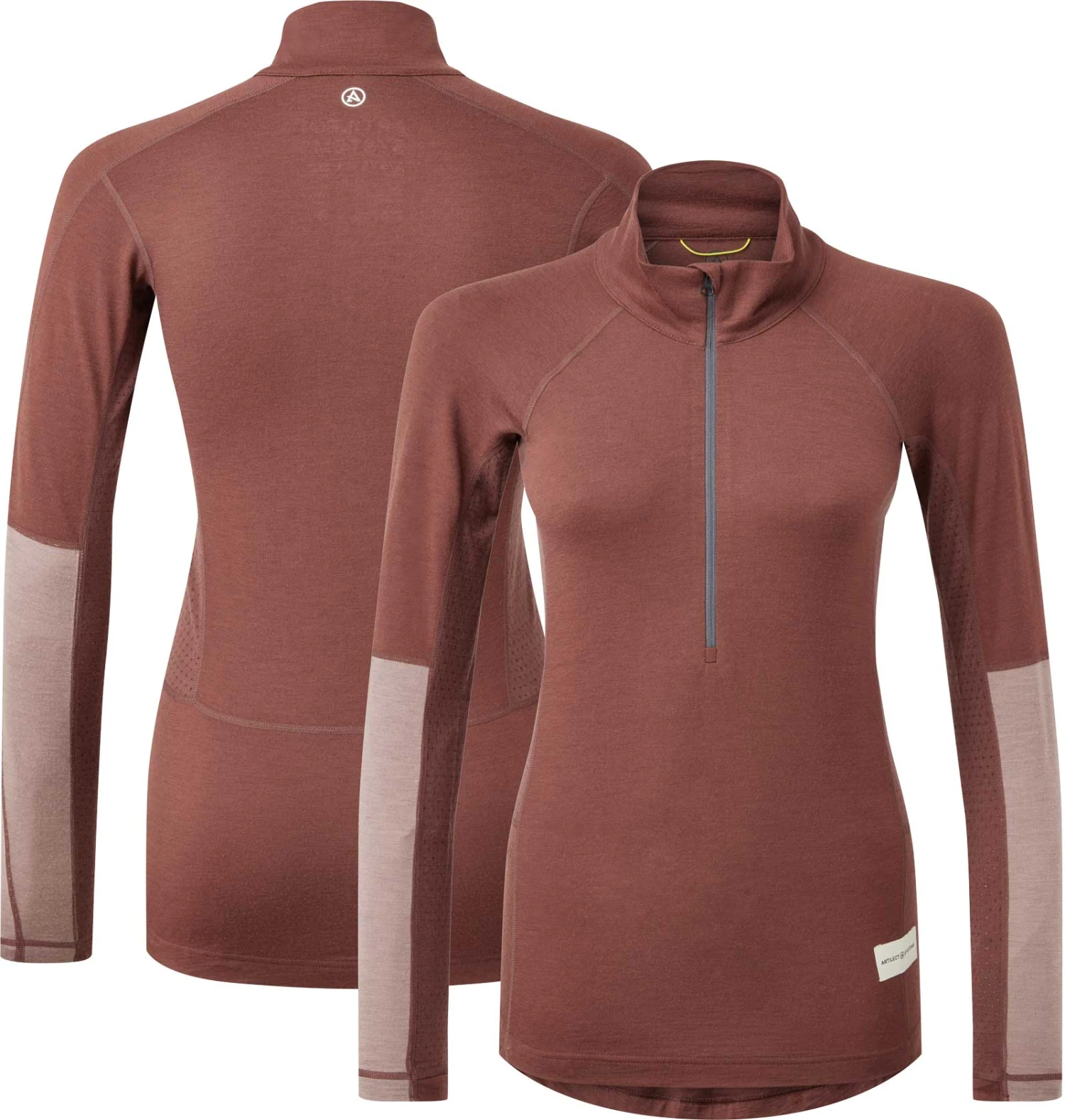 Artilect Women's Flatiron 185 Long Sleeve ½ Zip Base Layer {ART-2212113} - Image 2