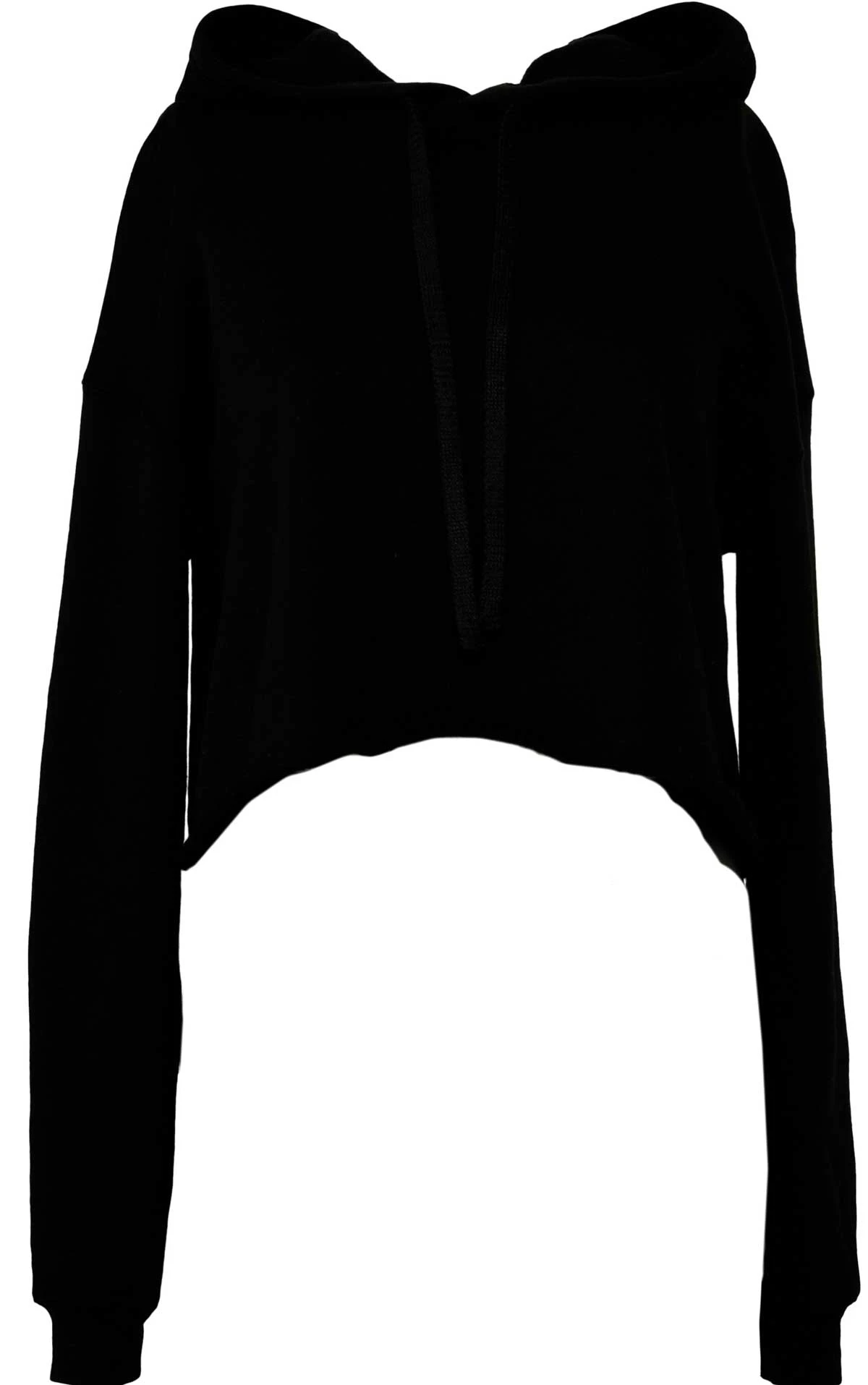 Women's Bella + Canvas Airlume Cropped Cotton Hoody (BE-220) - Image 3