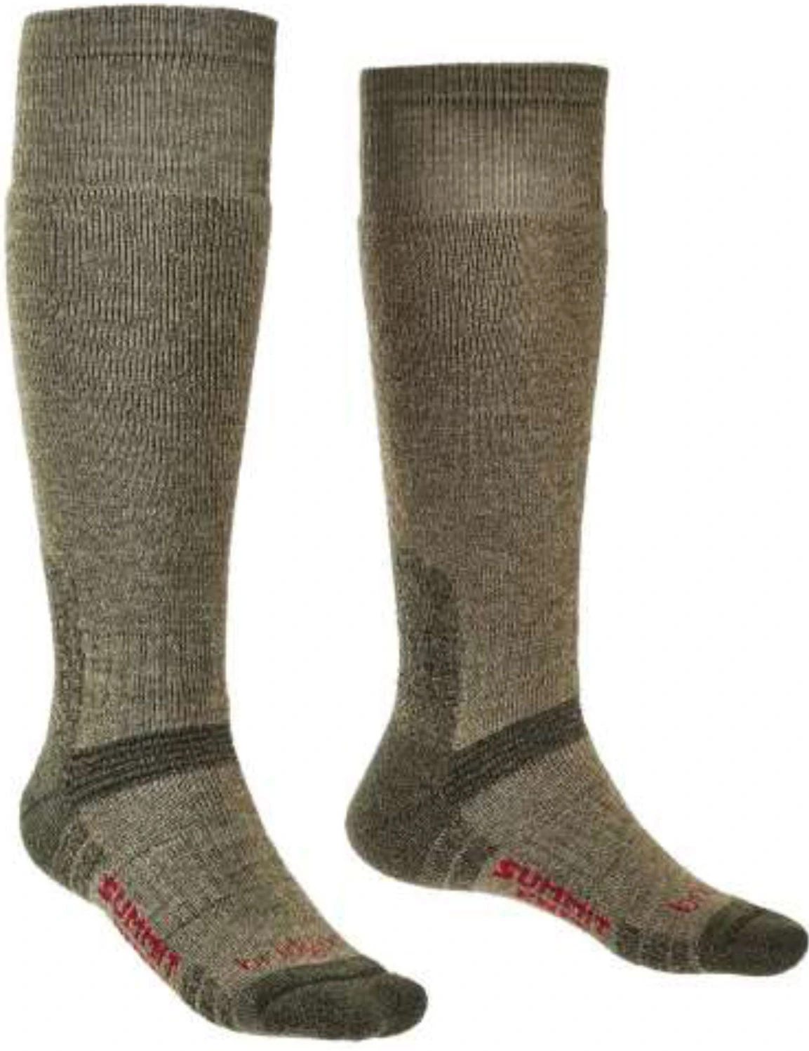 Bridgedale Unisex Explorer Performance Heavyweight Merino Wool Knee High Socks {BR-710153} - Image 2