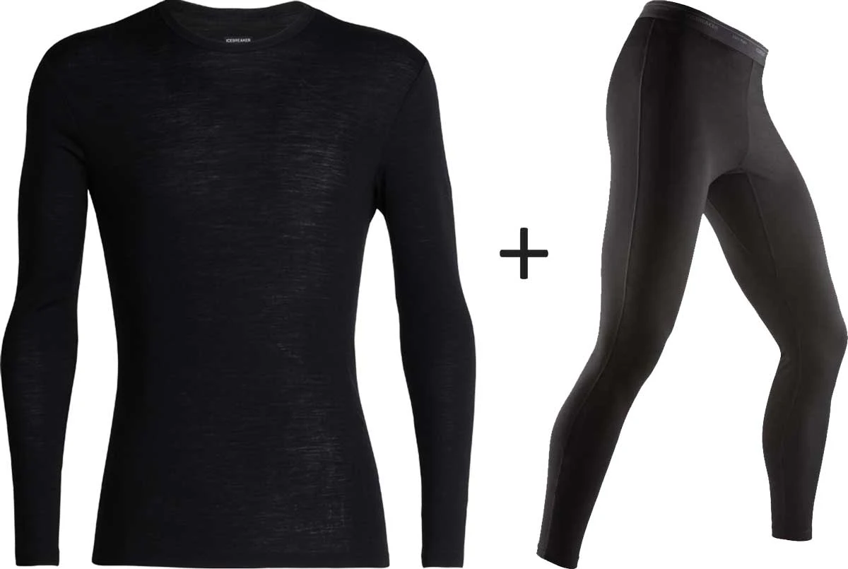 Men's Icebreaker Everyday 175 Crew Neck Top & Leggings COMBO - Image 2
