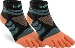 Injinji Women's Mid-Weight Ultra-Run Mini Crew Toe Socks TWIN PACK (INJ-WULTRA-MC-TWIN)