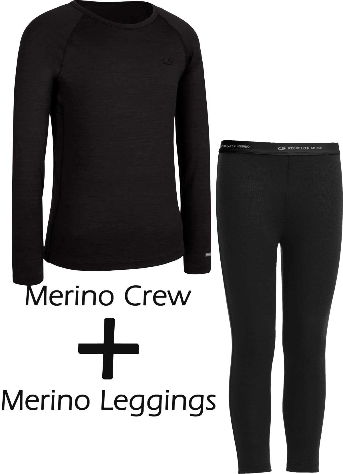 Kids' Icebreaker Merino 200 Oasis Top + Leggings Combo {IC-104501/104503}