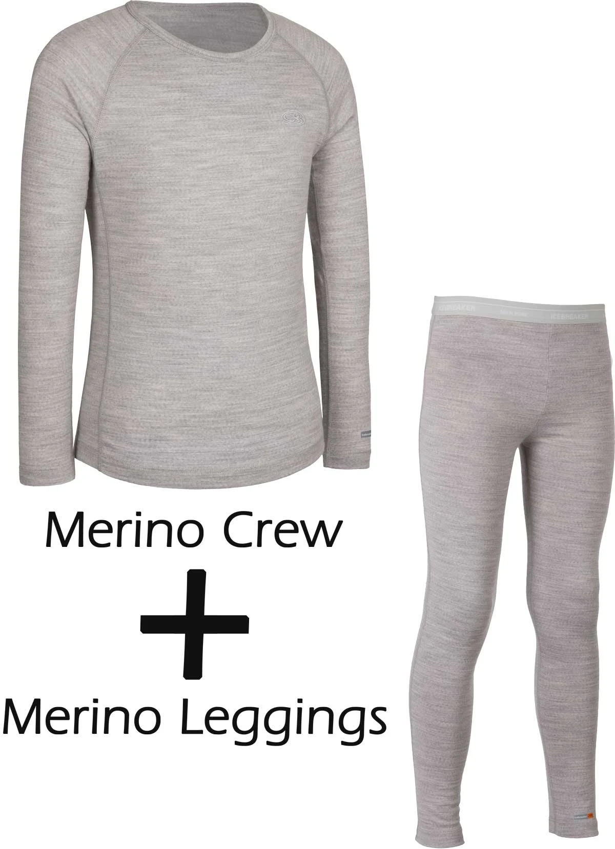 Kids' Icebreaker Merino 200 Oasis Top + Leggings Combo {IC-104501/104503} - Image 2