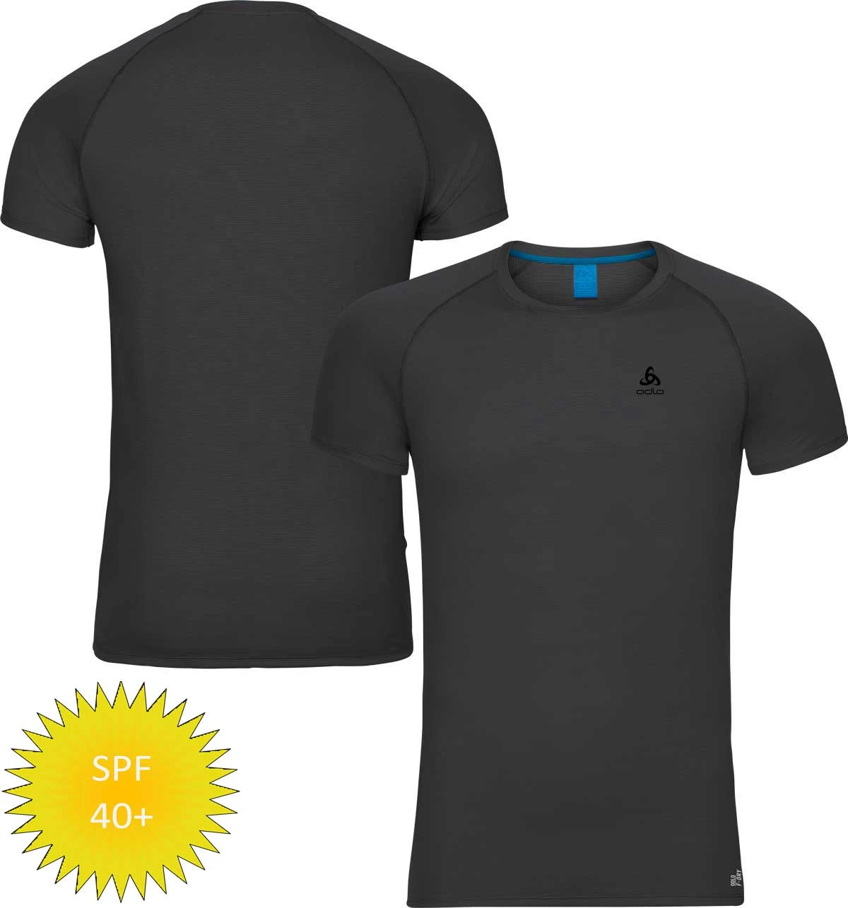 ODLO Men's Active F-Dry Light Short Sleeve Tee {O-141022} - Image 2