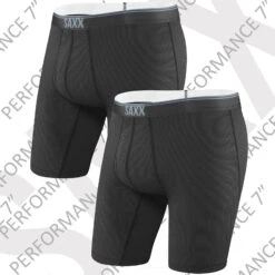 SAXX Men's 7" Quest Long Boxer Briefs TWIN-PACK {SAX-LL70-TWIN}