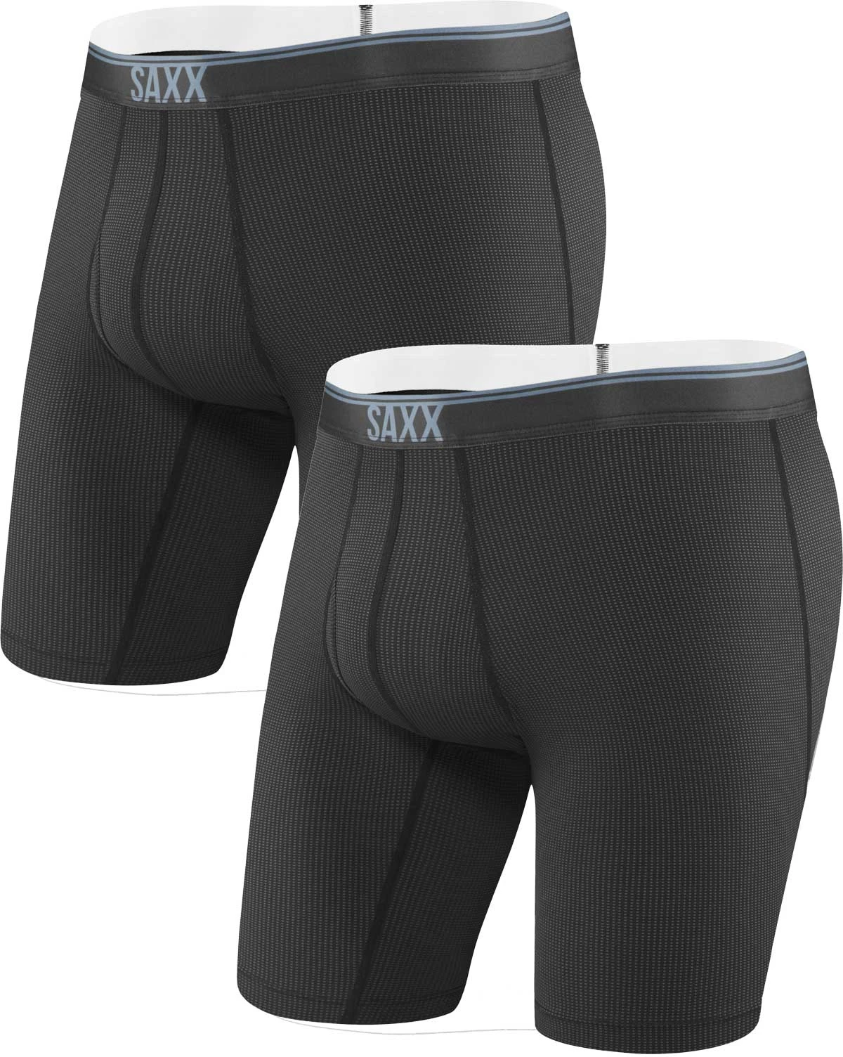 SAXX Men's 7" Quest Long Boxer Briefs TWIN-PACK {SAX-LL70-TWIN} - Image 3