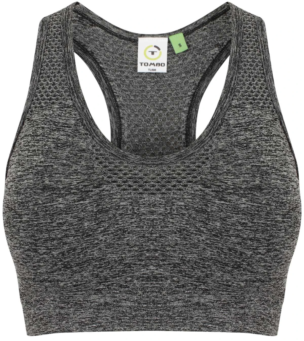 Women's Tombo Seamless Crop Sports Bra {TL696} - Image 4