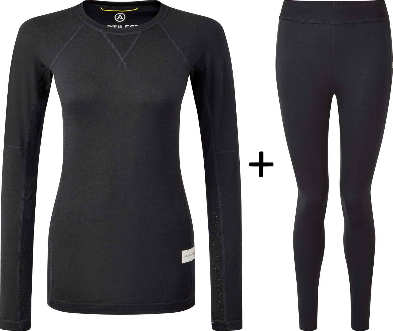 Artilect Women's Flatiron 185 Crew Neck Base Layer COMBO - Image 2