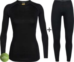 Women's Icebreaker BodyfitZONE 150 Crew Neck COMBO