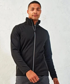 Premier® Men's Premier Spun Dyed Full Zip Mid Layer {R-PR808}