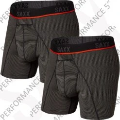 SAXX Men's Kinetic 5" Boxers TWIN PACK {SXBB32-TWIN}